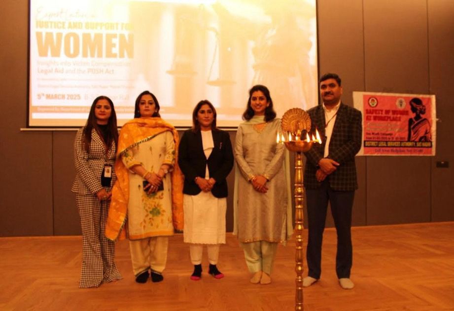 जिला विधिक सेवा प्राधिकरण ने चंडीगढ़ विश्वविद्यालय, घड़ुआं में ‘कार्यस्थल पर यौन उत्पीड़न की रोकथाम’ पर सेमिनार आयोजित किया